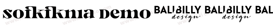 Soffnia DEMO字体转换